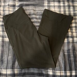 Size 10 Lululemon Flare Aligns - Green